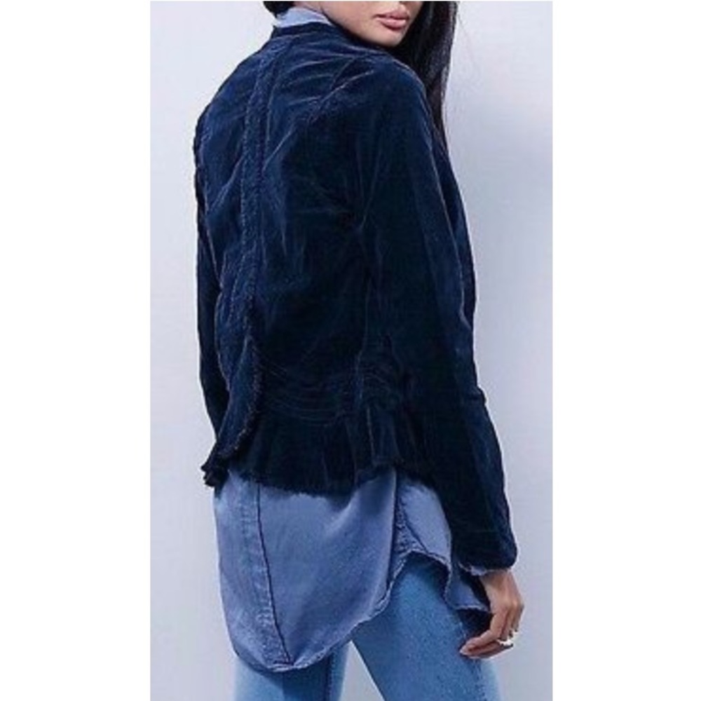 COPY - Free People VELVET Military Blazer - Picture 4 of 10
